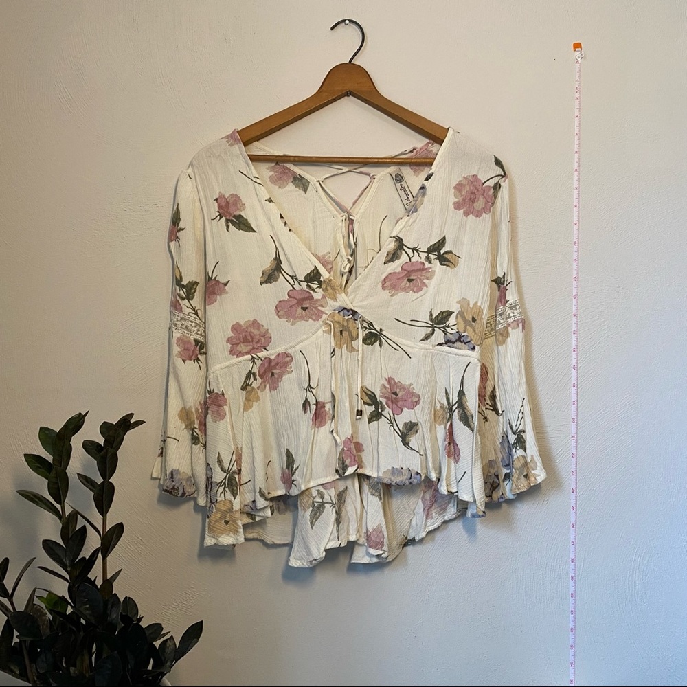 American Rag Floral Blouse